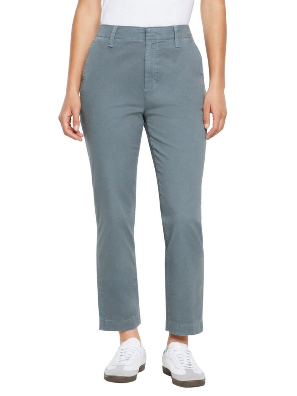 Gap Women’s Slim Ankle Pant Stretch Cotton Twill Fabrication, Blue, Size 10, NWT
